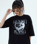 BLACK PLANET OVERFITTED FABRIC T-SHIRT