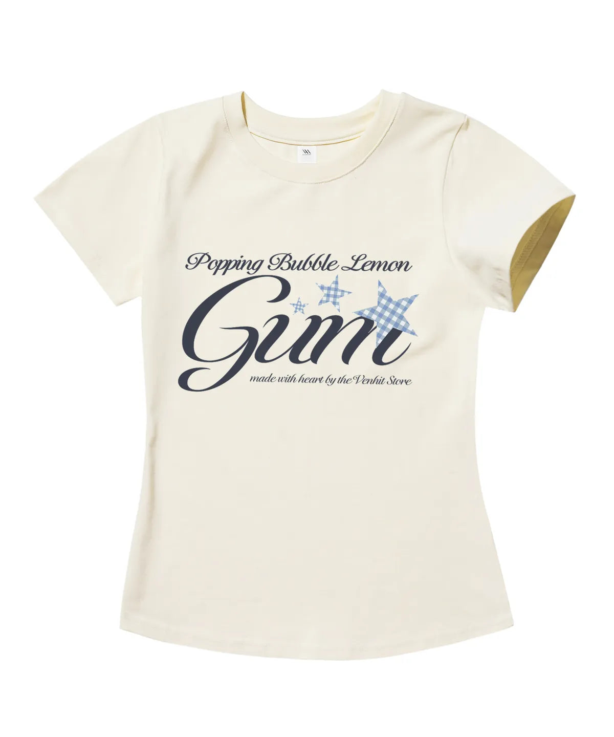 Popping Gum Slim-Fit Long-Sleeved T-Shirt