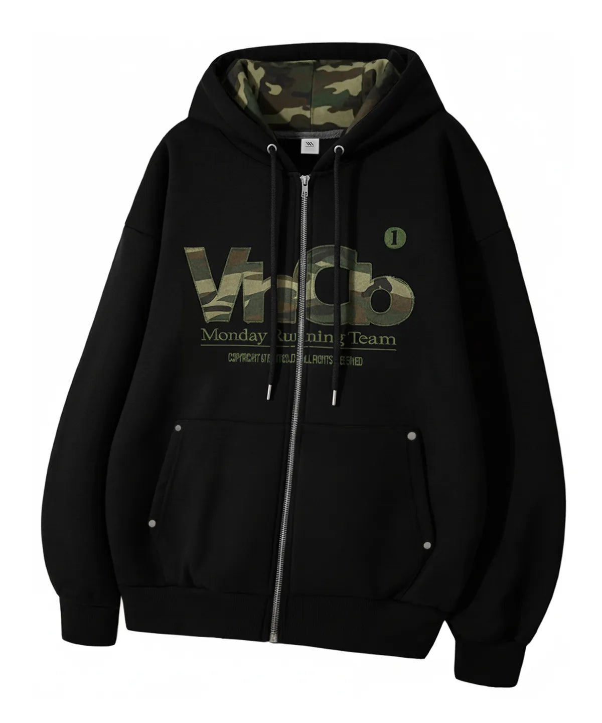 MRT Camo Applique Hooded Vest