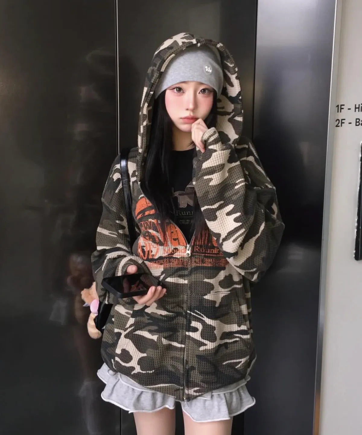 Kamo Waffles Hooded Vest