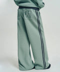 VEN96 Track Waffle Pattern Pants