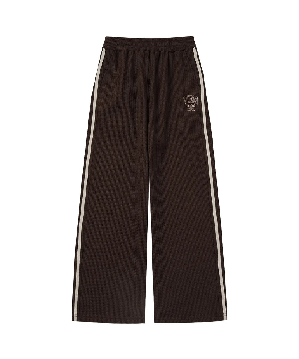 VEN96 Track Waffle Pattern Pants