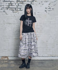 Camouflage Stud Bermuda Sweatpants