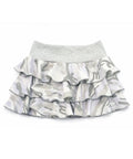 Camouflage Sweat Frill Skirt