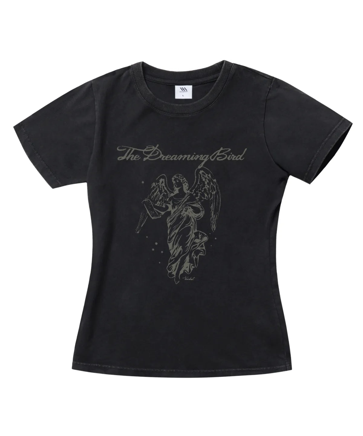 Dreaming Bird Washed Slim Fit Sleeveless Top T-shirt